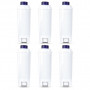 Zestaw 6 filtrów Drekker FILTRO-DLSC002 - zamiennik do DeLonghi DLS C002, SER3017