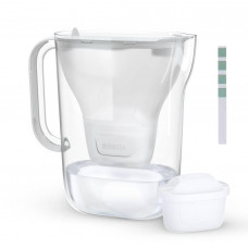 Dzbanek Brita Style Essential 2,4L biały + tester twardości wody GRATIS