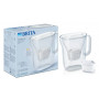 Dzbanek Brita Style Essential 2,4L biały + tester twardości wody GRATIS