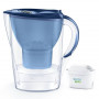Dzbanek filtrujący Brita Marella 2,4L niebieski z 3 filtrami Brita MAXTRA PRO Pure Performance + tester twardości wody GRATIS