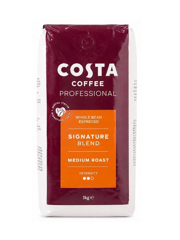 Costa Coffee Signature Blend Mocha Italia Medium Roast - Kawa ziarnista - opakowanie 1kg
