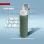 Butelka filtrująca Dafi SOLID Steel 800ml szałwiowa