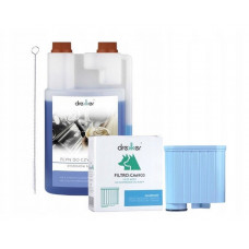 Płyn do usuwania osadów mleka 1000ml + filtr zamienny AquaClean CA6903