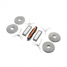 Zestaw Akcesoriów do Xiaomi Robot Vacuum S10+ / X10+ / X20+ | 2x HEPA + 4x Szczotki Boczne + 4x Mop + Rolka