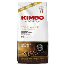 Kimbo Top Flavour 100% Arabica Medium Roast - Kawa ziarnista - opakowanie 1kg