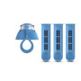 Dafi trzy filtry do butelki filtrującej kolor niebieski niebiański + zakrętka
