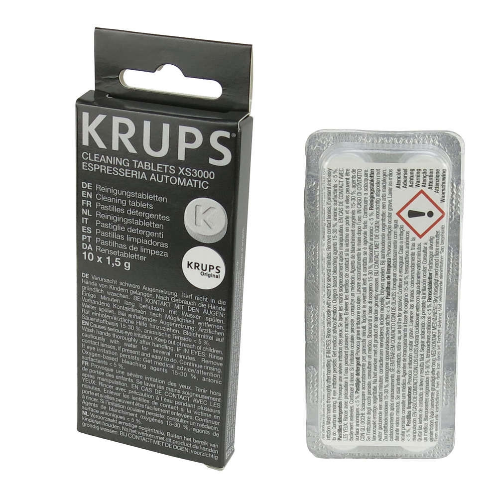 KRUPS XS3000 - Tabletki czyszczące do ekspresów Krups i innych