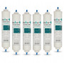 Zestaw 6 filtrów Drekker DA29-10105J HAFEX/EXP - Filtr zamiennik do Samsung DA29-10105J