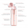 Butelka filtrująca Dafi SOLID 500ml baby pink różowa barwiona
