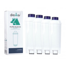 Filtr Drekker zamiennik Delonghi - DLS C002 zestaw 4 sztuk