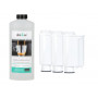 Zestaw 3 filtrów Drekker FILTRO-CA6702 - Filtr zamiennik do Brita Intenza+ CA 6702/00 + + odkamieniacz drekker 1000ml
