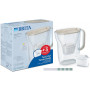 Dzbanek filtrujący Brita Style Essential 2,4L piaskowy z 3 filtrami Brita MAXTRA PRO Pure Performance + tester twardości wody GRATIS
