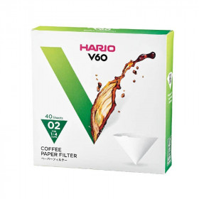 Hario V60-02 filtry papierowe do dripperów do kawy - 40 sztuk