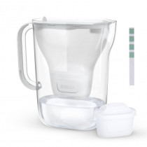 Dzbanek Brita Style Essential 2,4L biały + tester twardości wody GRATIS