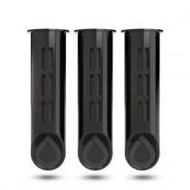 Dafi trzy filtry do butelki filtrującej kolor czarny