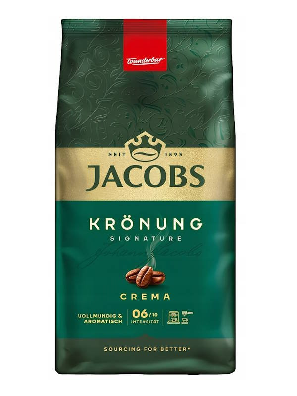 Jacobs Kronung Signature Crema - Kawa ziarnista - opakowanie 1kg