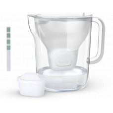 Dzbanek Brita Style Essential XL 3,6L biały + tester twardości wody GRATIS