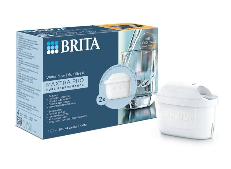 Filtr do wody Brita MAXTRA PRO Pure Performance - 2 sztuki | Oryginalny filtr do dzbanków