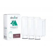 Zestaw 3 filtrów Drekker FILTRO-CA6702 - Filtr zamiennik do Brita Intenza+ CA 6702/00