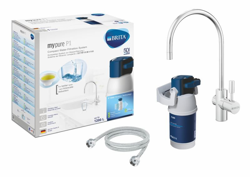 BRITA mypure P1 - kompaktowy system filtracji wody