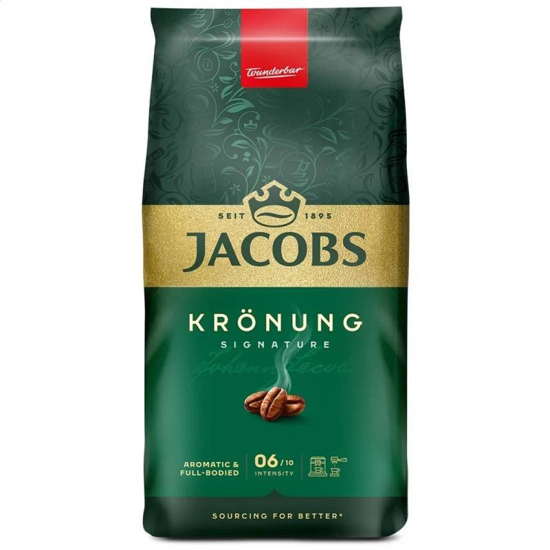 Jacobs Kronung Signature Crema - Kawa ziarnista - opakowanie 1kg