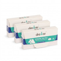 Zestaw 3 opakowań tabletek odkamieniających Drekker TAB-CALC - tabletki odkamieniające do ekspresów - 6 sztuk
