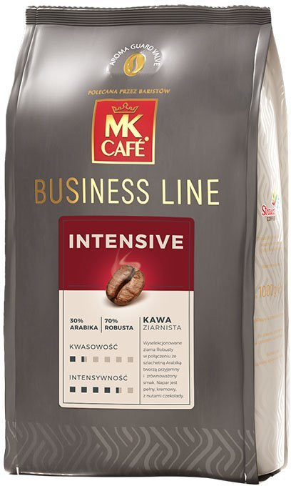 MK Cafe Business Line Intensive - Kawa ziarnista - opakowanie 1kg