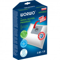 Worki do odkurzacza WORWO MPM FOCUS MPMB02 (MP04 / MP07) - 4 sztuki