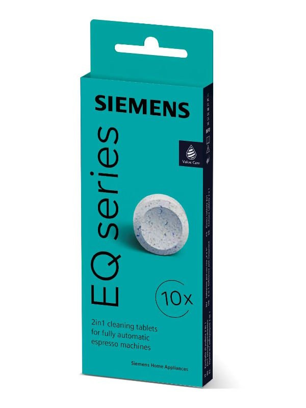 Siemens TZ80001A 00312097 Tabletki czyszczące 2w1 do ekspresów (10 tabletek)