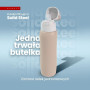 Butelka filtrująca Dafi SOLID Steel 800ml cappuccino