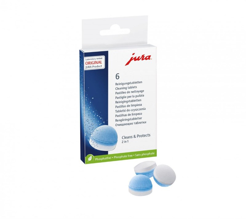 JURA 62715 - Tabletki czyszczące do ekspresów 6 sztuk