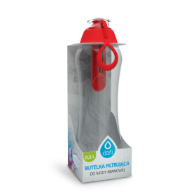 Butelka filtrująca Dafi 500ml makowa (czerwona)