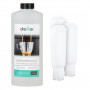 Zestaw 3 filtrów Drekker FILTRO-CLARIS - Filtr zamiennik do Bosch/Krups/Nivona/Melitta + odkamieniacz drekker 1000ml
