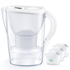 Dzbanek filtrujący Brita Marella 2,4L biały z 3 filtrami Brita MAXTRA PRO Pure Performance