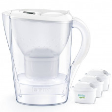 Dzbanek filtrujący Brita Marella 2,4L biały z 3 filtrami Brita MAXTRA PRO Pure Performance
