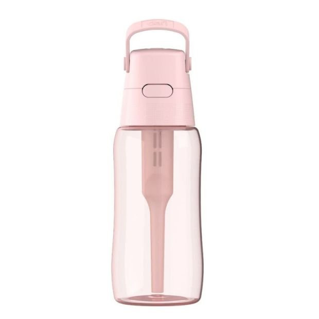 Butelka filtrująca Dafi SOLID 500ml baby pink różowa barwiona